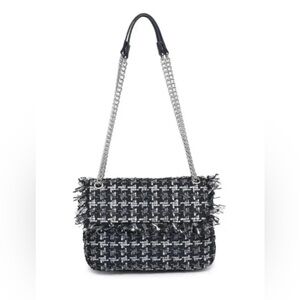 Urban Expressions Black & White Margery Crossbody